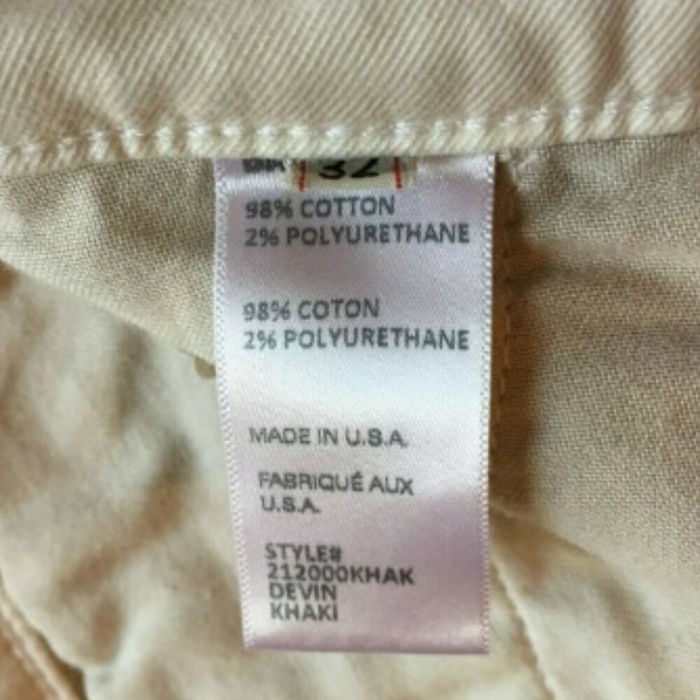 BALDWIN Kansas City Devin Mid Rise Cropped Khaki Trouser Pants Women's Size 32 - Picture 8 of 9